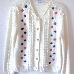 Vintage “bobble” acrylic sweater.